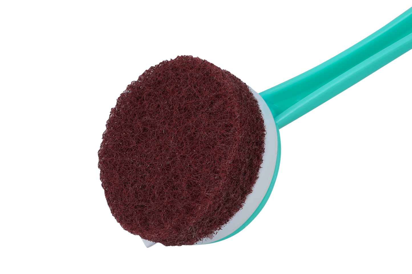 SHAGUN Long Handle Scrub Pad | Multipurpose Cleaning Brush with Nylon Scrubber | Bathroom, Kitchen & Floor Cleaner Pack Of 02