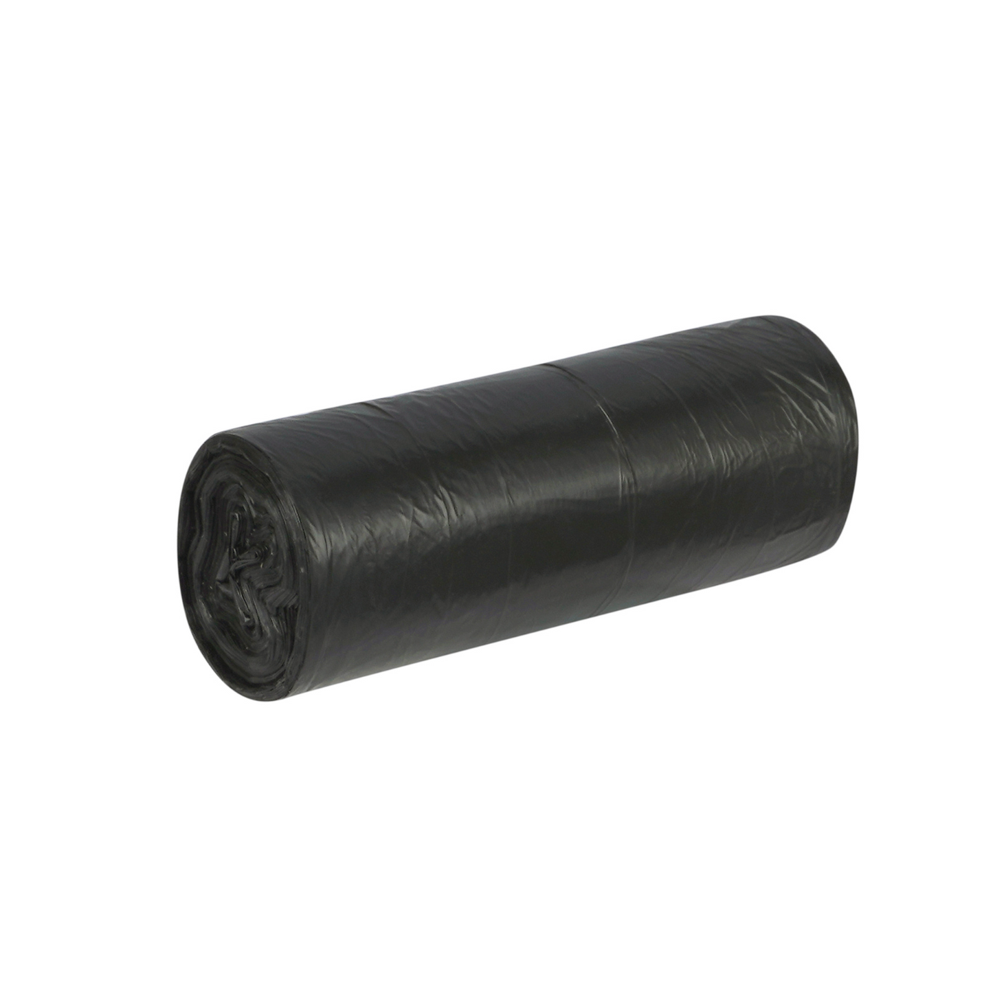 Shagun Medium Garbage Bags - 30 Bags Roll | Black Dustbin Liners with Tie String | Strong & Leakproof Trash Bags | Perforated for Easy Tear | Made in India