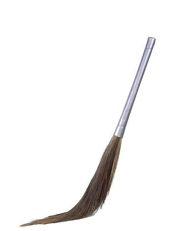 SHAGUN S-400 Premium Long-Lasting Grass Broom with Sturdy Plastic Handle for Efficient Cleaning