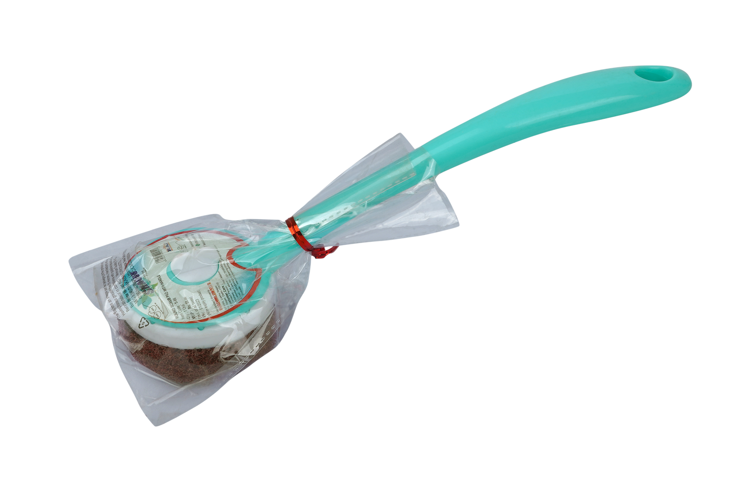 SHAGUN Long Handle Scrub Pad | Multipurpose Cleaning Brush with Nylon Scrubber | Bathroom, Kitchen & Floor Cleaner Pack Of 02