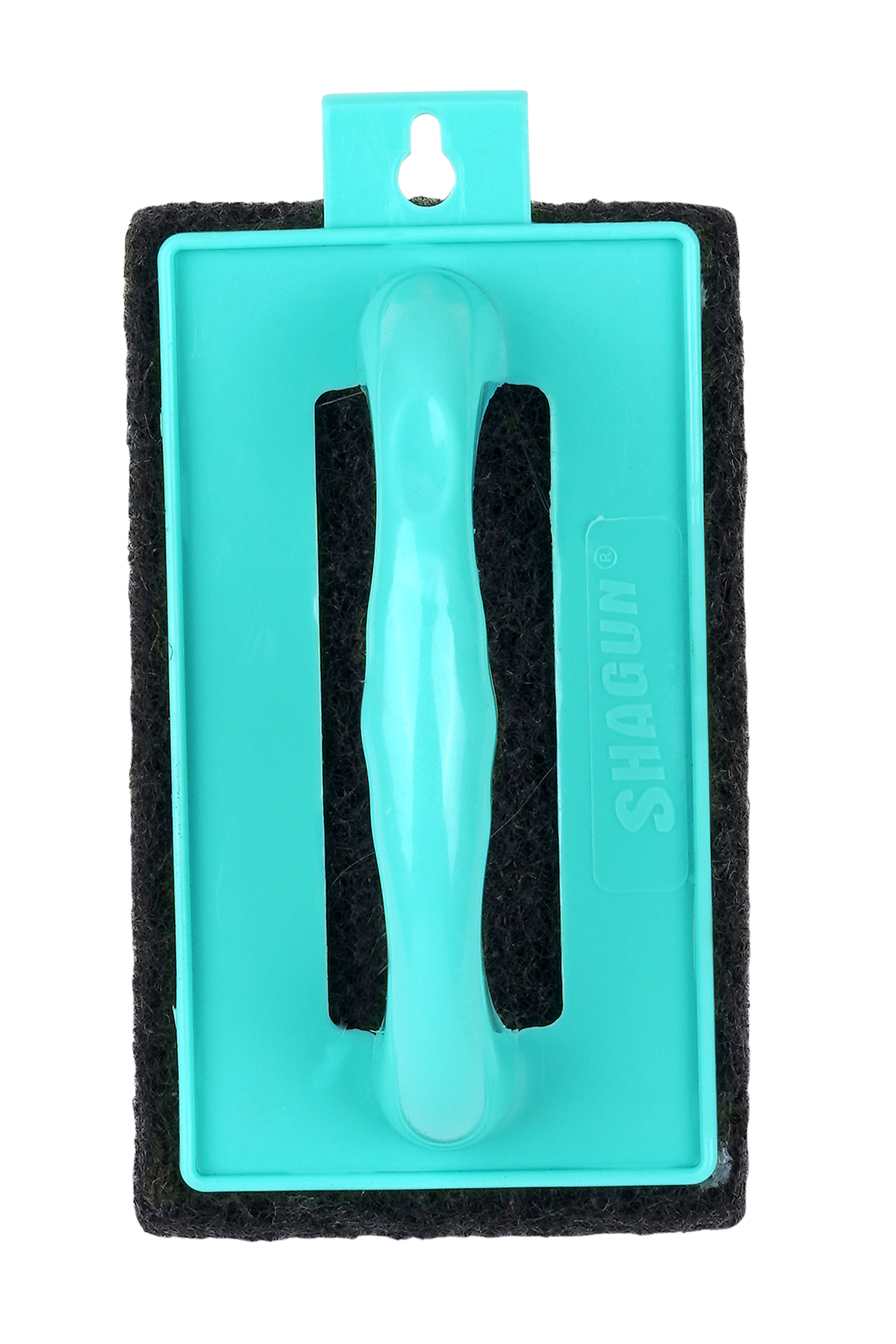 SHAGUN Heavy-Duty Handheld Scrubber for Kitchen, Bathroom, Tile, Sink & Floor Cleaning – Ergonomic Handle & Durable Scouring Pad Pack Of 02