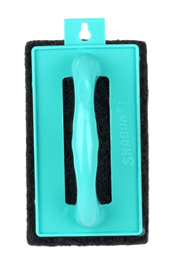 SHAGUN Heavy-Duty Handheld Scrubber for Kitchen, Bathroom, Tile, Sink & Floor Cleaning – Ergonomic Handle & Durable Scouring Pad Pack Of 02