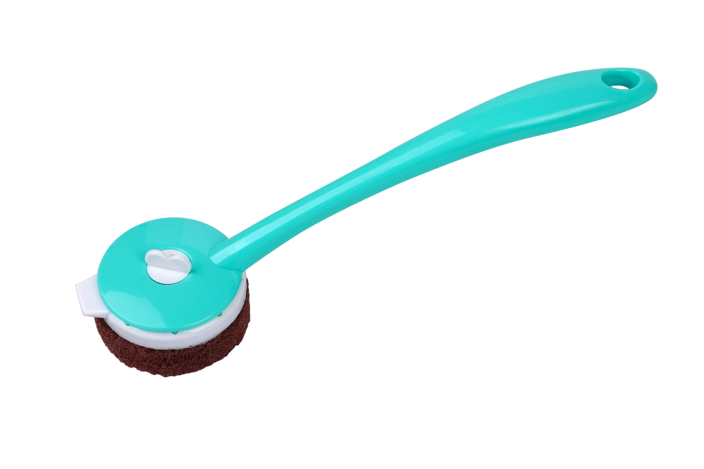 SHAGUN Long Handle Scrub Pad | Multipurpose Cleaning Brush with Nylon Scrubber | Bathroom, Kitchen & Floor Cleaner Pack Of 02