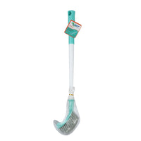 SHAGUN Silicone Toilet Brush with Long Handle | Flexible Bristles for Deep Cleaning | Bathroom & WC Cleaner