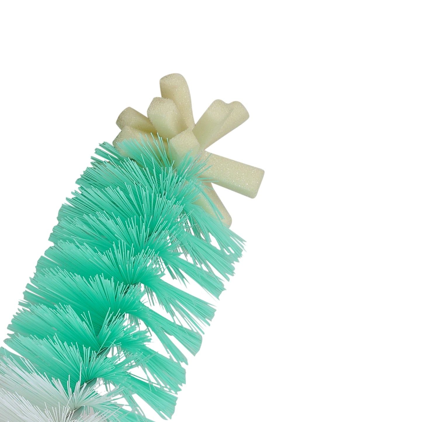 SHAGUN Long-Handle Bottle Cleaning Brush with 360° Bristles for Deep Cleaning – Ideal for Bottles, Jugs, Flasks & Baby Bottles Pack Of 02