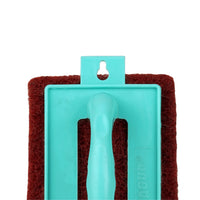 SHAGUN Heavy-Duty Scrub Pad with Handle for Kitchen, Bathroom, Tiles, Floor, and Sink Cleaning – Non-Scratch Scouring Scrubber Pack Of 02