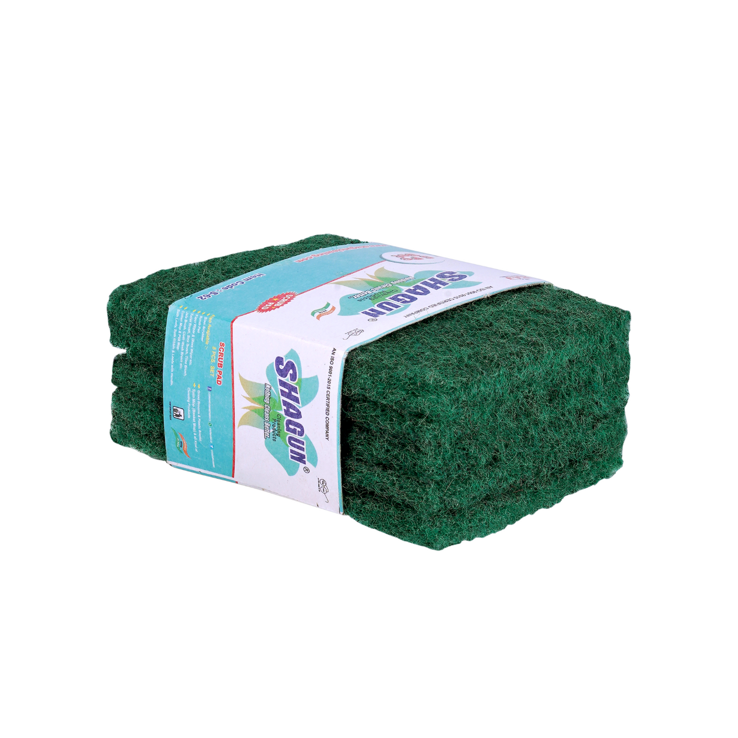Shagun Scrub Pad 10 Pc Set – Premium Scrub and Pad Combo for Kitchen Cleaning, Non-Scratch, Long-Lasting Performance, Made in India, ISO 9001:2015 Certified, Item Code S-62