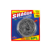 Shagun Stainless Steel Scrubber SPL Pack – 12+1 Free | Magnetic Grade, Rust-Free