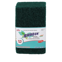 Shagun Cleaning Scrub Pads - 10 Piece Set for Kitchen, Pots, Pans & Household Cleaning