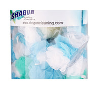 Shagun Cleaning Product Bath Loofah with Body Wash Dispenser – Soft Mesh Shower Scrubber