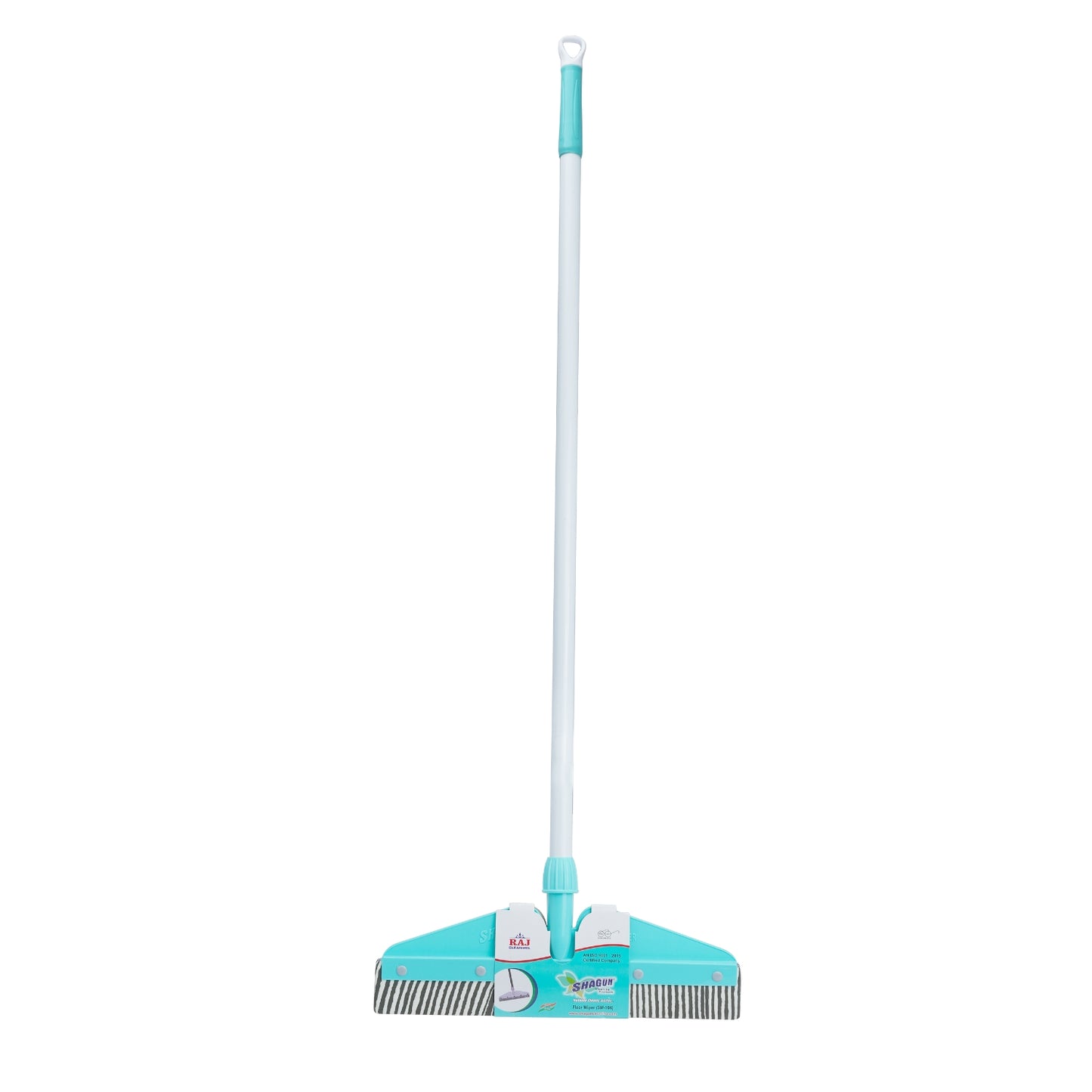 Shagun PVA Sponge Floor Mop with Extendable Handle and Easy Squeeze System – Aqua Blue