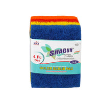 Shagun Color Scrub Pads - 8 Piece Set for Kitchen, Pots, Pans & Household Cleaning (S-8)