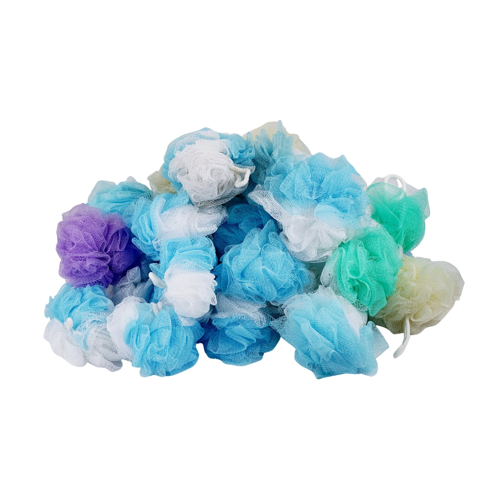 Shagun Cleaning Product Bath Loofah with Body Wash Dispenser – Soft Mesh Shower Scrubber