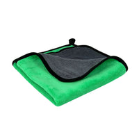 Shagun Dual-Sided Microfiber Cleaning Cloth – Green & Grey Pack Of 4