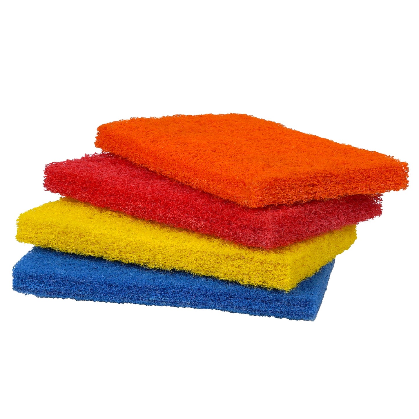 Shagun Color Scrub Pads - 8 Piece Set for Kitchen, Pots, Pans & Household Cleaning (S-14)