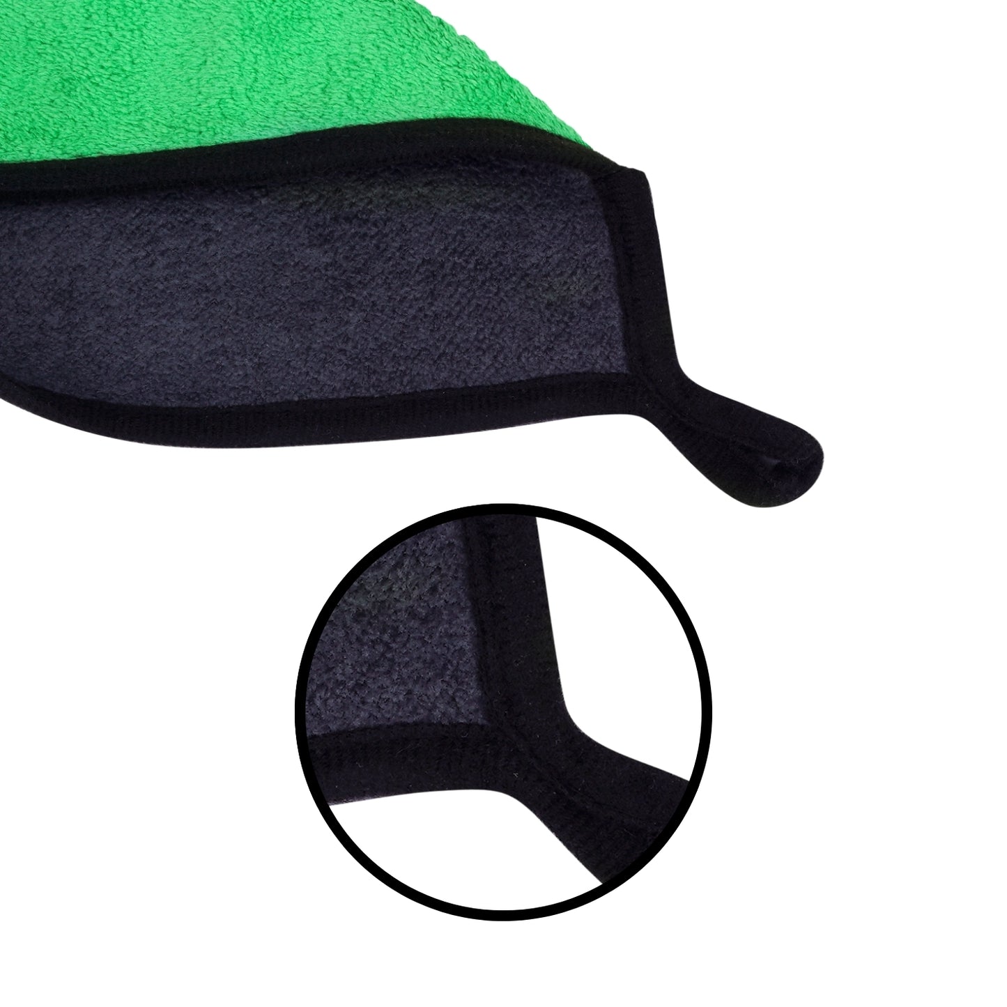 Shagun Dual-Sided Microfiber Cleaning Cloth – Green & Grey Pack Of 4