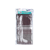 SHAGUN SKD-1 Cotton Checkered Dusting Cloth for Multi-Purpose Cleaning Pack Of 4