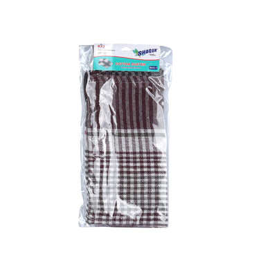 SHAGUN SKD-5 Cotton Checkered Kitchen & Cleaning Cloth Set – High Absorbency & Durable Pack Of 4