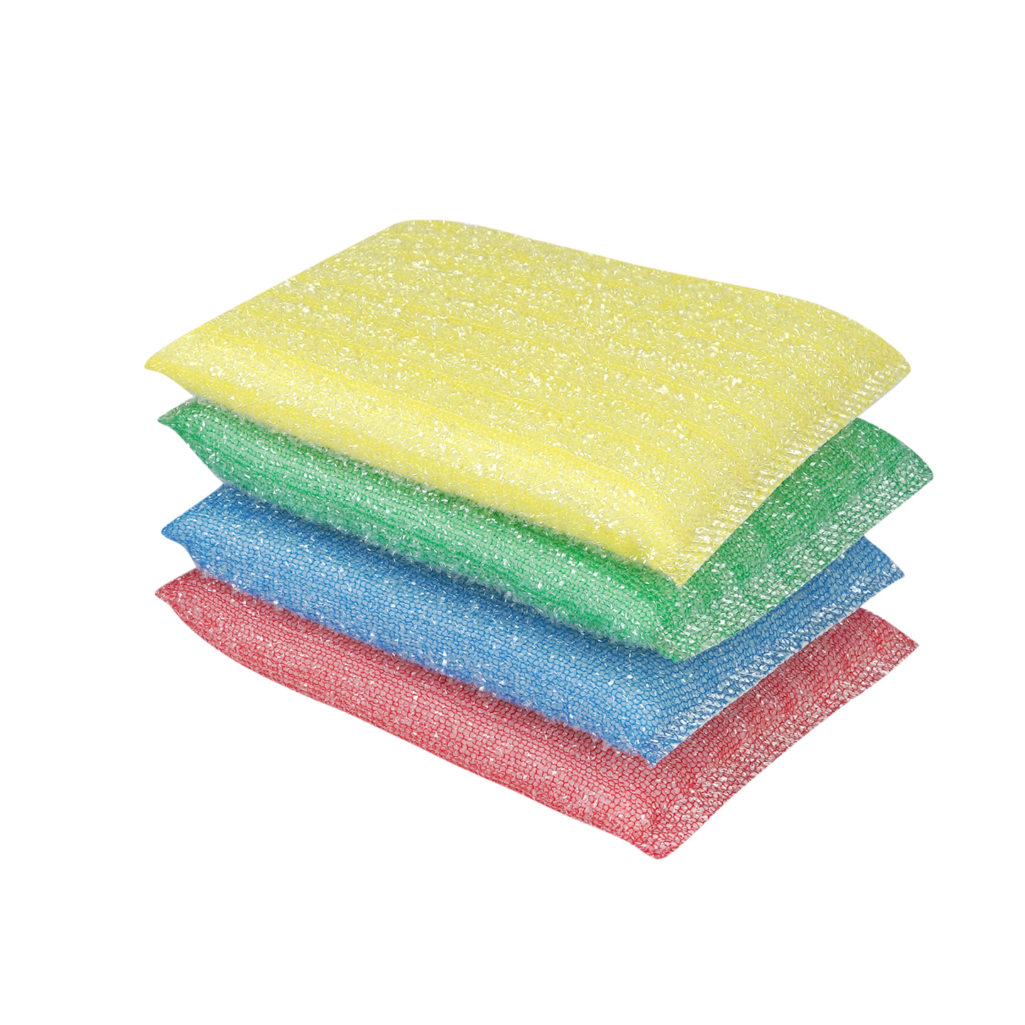 Shagun Dish Cloth Cleaning Pad – 3 Pc Multi-Color Kitchen Scrubber Set for Utensils, Non-Stick Cookware & Dishwashing