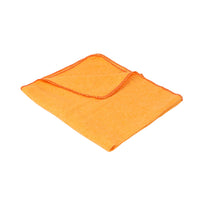 SHAGUN SYD-1 Cotton Dusting Cloth, Heavy-Duty, Multi-Purpose Cleaning, Orange Pack Of 4