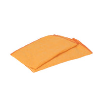 SHAGUN SYD-1 Cotton Dusting Cloth, Heavy-Duty, Multi-Purpose Cleaning, Orange Pack Of 4