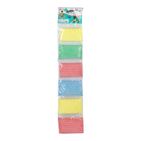 Shagun Dish Cloth Cleaning Pad – 6 Pc Multi-Color Kitchen Scrubber Set for Utensils, Non-Stick Cookware & Dishwashing (Premium Line)