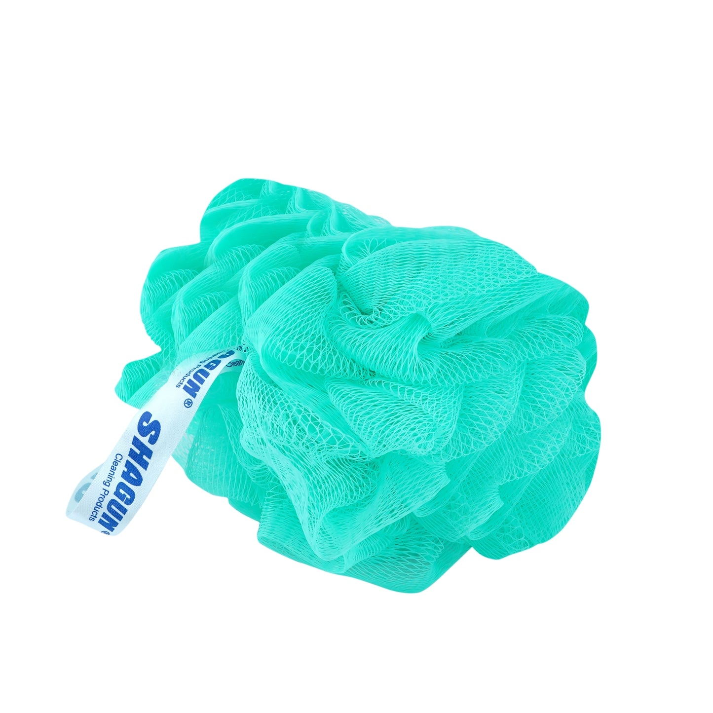SHAGUN Exfoliating Bath Loofah Pack of 2–Soft Mesh Body Scrubber for Gentle Cleansing & Deep Exfoliation