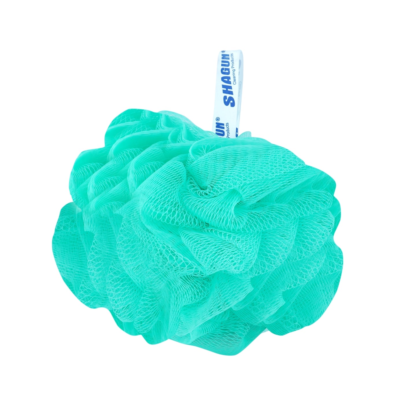 SHAGUN Exfoliating Bath Loofah Pack of 2–Soft Mesh Body Scrubber for Gentle Cleansing & Deep Exfoliation