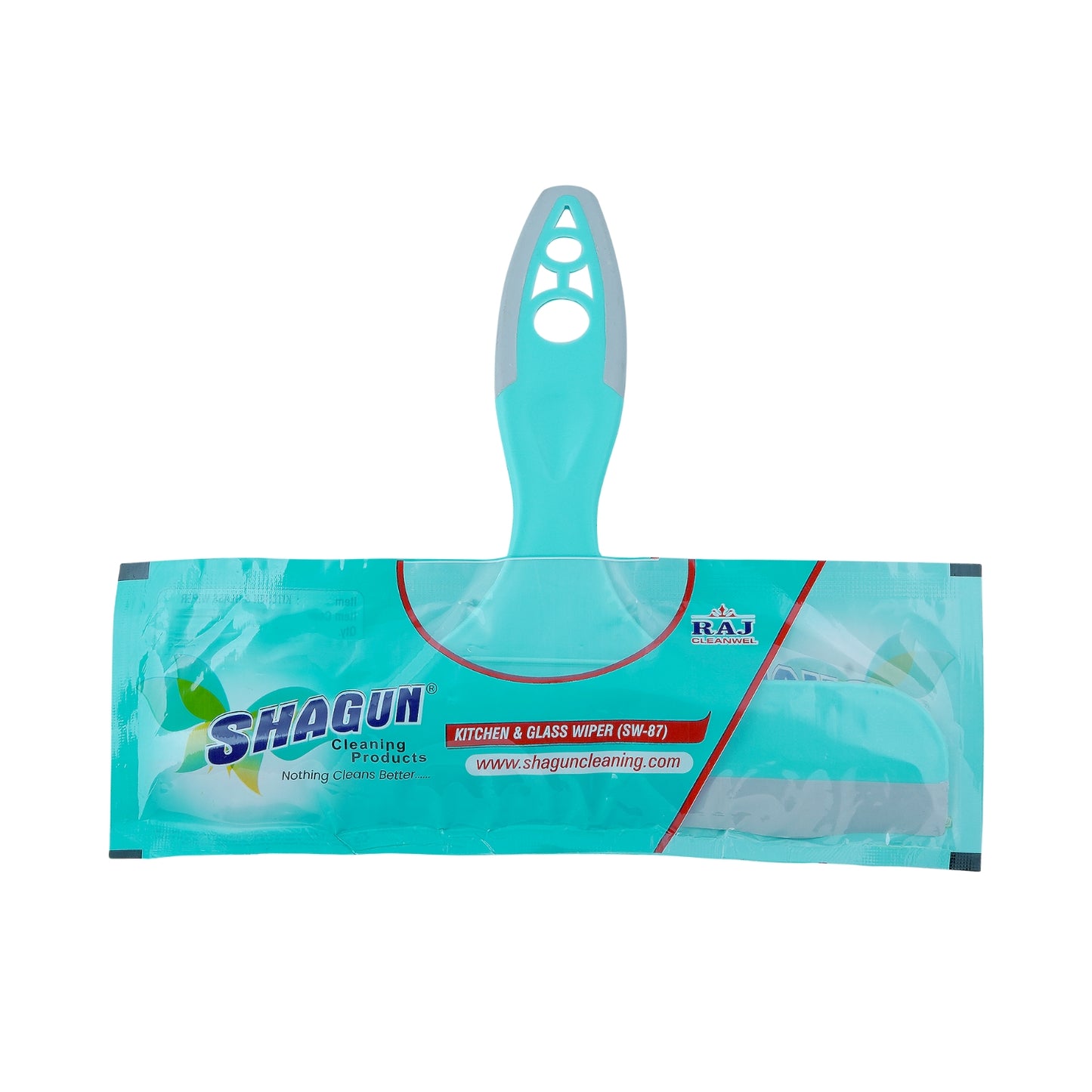 SHAGUN Premium Silicone Kitchen & Glass Wiper | Multi-Purpose Window, Mirror & Tile Cleaner | Streak-Free Water Wiper for Home, Bathroom & Car Pack Of 02