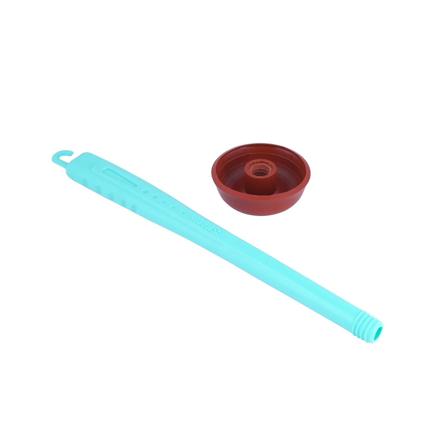 SHAGUN Heavy Duty Toilet Plunger High-Suction Drain Cleaner for Clogged Toilets, Sinks, Bathroom Drains, Kitchen Pipes & Bathtubs