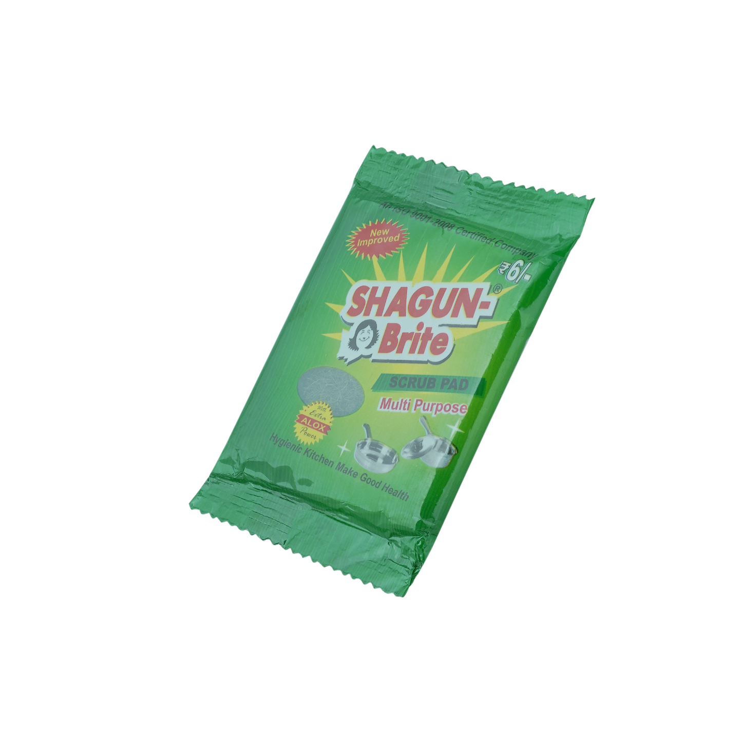 Shagun Kitchen Cleaning Combo Pack – Scrub Pad, Steel Scrubber, Microfiber Cloth, Cotton Wipe | All-in-One Cleaning Kit