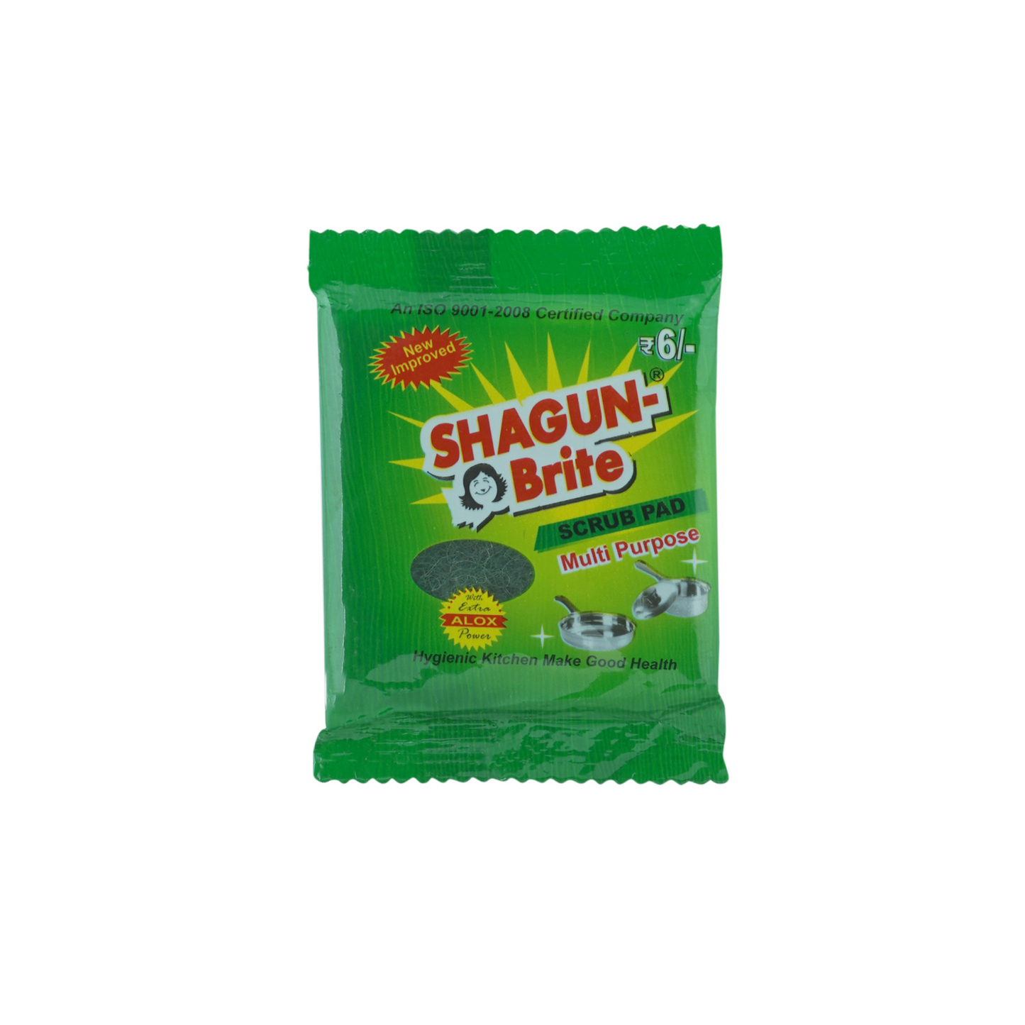 Shagun Kitchen Cleaning Combo Pack – Scrub Pad, Steel Scrubber, Microfiber Cloth, Cotton Wipe | All-in-One Cleaning Kit