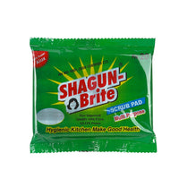 Shagun-Brite Heavy Duty Scrub Pad | Pack of 12 | 4x6 inch | Nylon Polyester Alox | Kitchen Cleaning Scrubber for Utensils