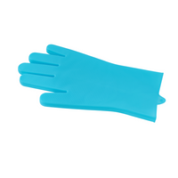 SHAGUN Silicone Dishwashing Gloves with Scrubber | Heat-Resistant Multipurpose Cleaning Gloves for Kitchen & Home