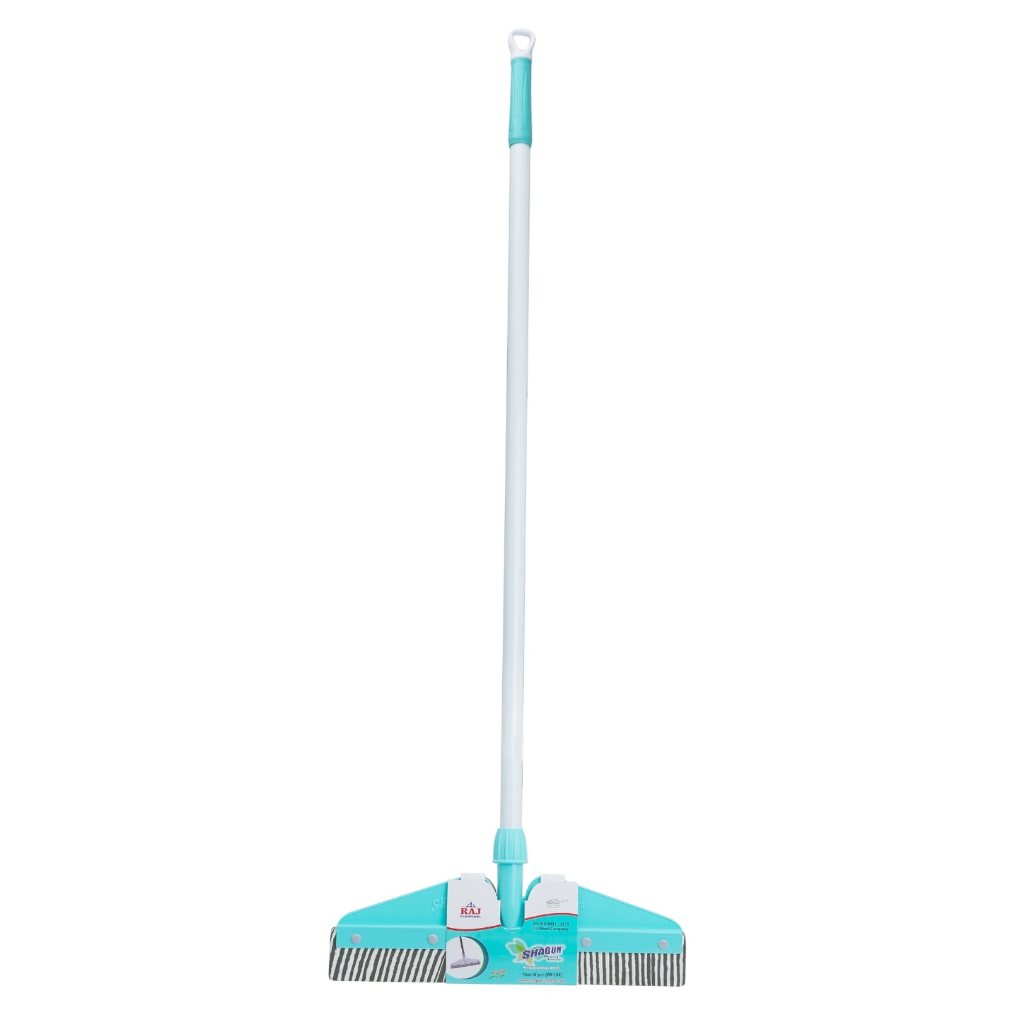 SHAGUN Squeegee Floor Wiper EVA Rubber Blade Home Kitchen Cleaning (16.2 Inch)