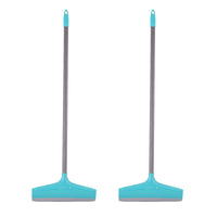 SHAGUN Pack of 2 Floor Cleaning Wipers with Long Handle for Home Cleaning