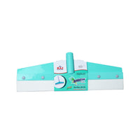 SHAGUN Floor Wiper with Long Handle | Heavy Duty Plastic Body & Rubber Blade | Wet & Dry Floor Cleaning Wiper