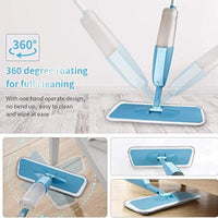 Shagun  Spray Mop with 300 ml Refillable Water Tank, Reusable Microfiber Pad, Built-in Spray System for Floor Cleaning (Suitable for Marble, Tile & Wooden Floors)