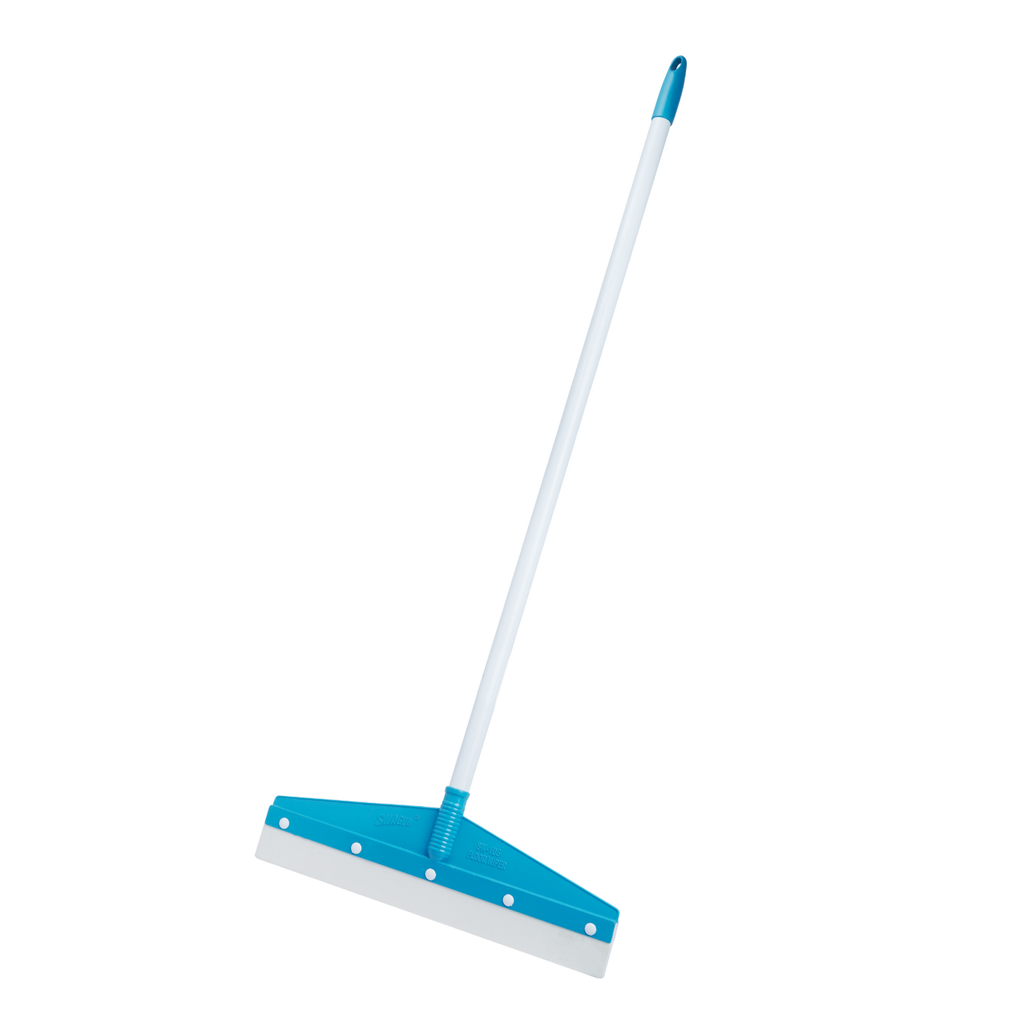 SHAGUN Heavy-Duty Floor Wiper with EVA Rubber Blade | Long Handle for Effortless Cleaning | Wet & Dry Surface Wiper