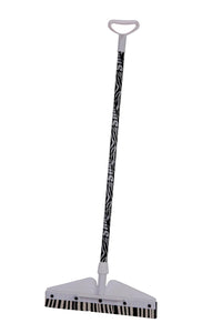 SHAGUN Heavy Duty Floor Wiper with Stylish Zebra Print Handle | Multi-Purpose Squeegee for Wet & Dry Cleaning | Bathroom, Tiles & Glass Wiper