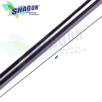 SHAGUN Premium Wiper with 49" High Qaulity PVC Coasted Handle, Eva Rubber, Floor Cleaner, Bathroom Cleaner for Heavy Duty