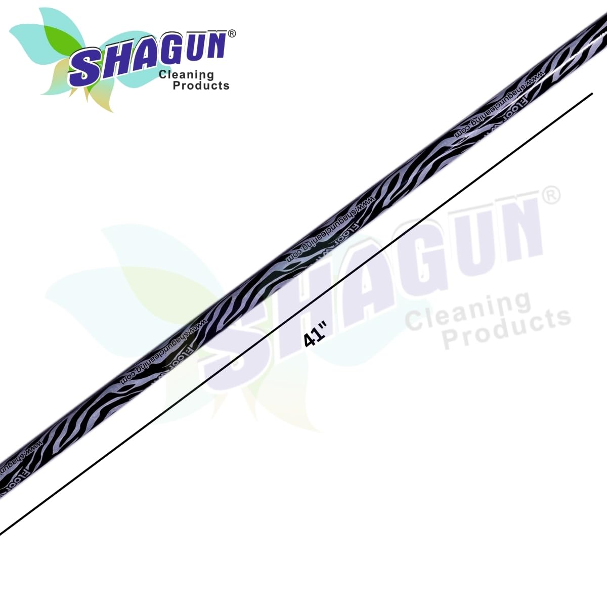 SHAGUN Refillable 100% Pure Cotton Pochha Floor Wiper | Heavy-Duty Cleaning Mop with Long Handle | Wet & Dry Surface Cleaner