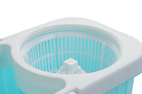 SHAGUN 360° Plastic Spin Mop Home & Kitchen Cleaning (Blue)