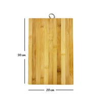 SHAGUN Wooden Cutting Board | 20x30 cm Durable Chopping Board | Premium Eco-Friendly Kitchen Tool