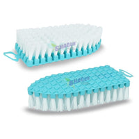SHAGUN Flexible Cloth Washing Brush Soft & Hard Bristles for Deep Cleaning Ergonomic Grip & Bendable Body for Effective Scrubbing (2)