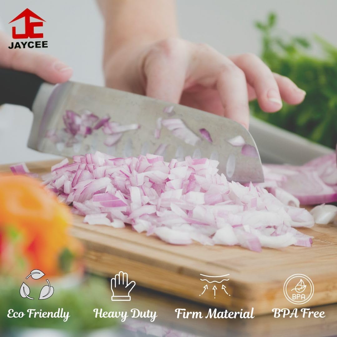 SHAGUN Wooden Cutting Board | 20x30 cm Durable Chopping Board | Premium Eco-Friendly Kitchen Tool