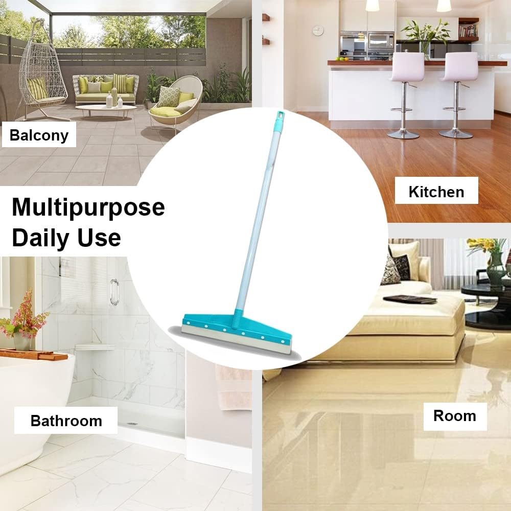 SHAGUN EVA Rubber Floor Wiper 40" | Heavy-Duty Water Squeegee for Wet Floors | Streak-Free Cleaning for Tiles, Glass & Bathrooms