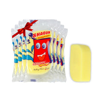 Shagun Multipurpose Cleaning Foam Sponge | Pack of 12 | 5x3 inch | Soft & Durable for Kitchen, Car, Bathroom & General Use