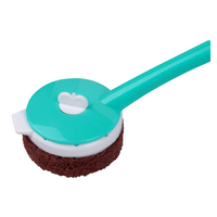 Shagun Dishwashing Handle Brush with Soap Dispenser – Heavy Duty Kitchen Cleaning Brush
