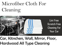 SHAGUN Microfiber Mop Cloth with Stripes, Super Absorbent, Quick Drying, Machine Washable (4)